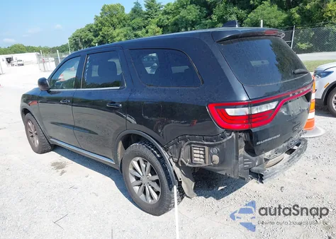 2016 Dodge Durango Sxt from USA, damaged, VIN 1C4RDJAGXGC323560
